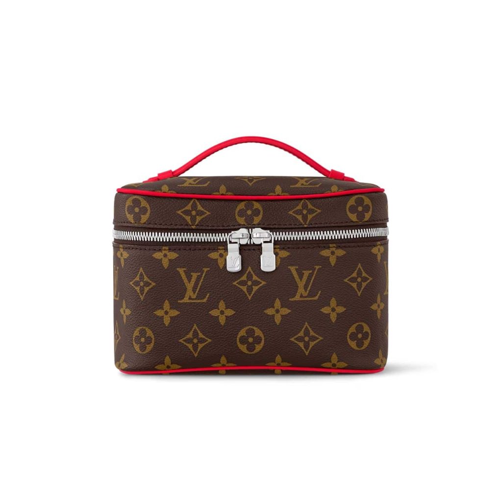 Louis Vuitton Nice Mini Monogram Canvas Red 20Cm M46766 - Image 2
