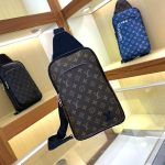 Louis Vuitton Avenue Slingbag Nm Monogram Macassar 31Cm M46327 - Image 7