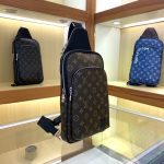 Louis Vuitton Avenue Slingbag Nm Monogram Macassar 31Cm M46327 - Image 8