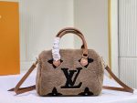 Louis Vuitton Monogram Teddy Speedy Bandouliere Brown 25cm - Image 10