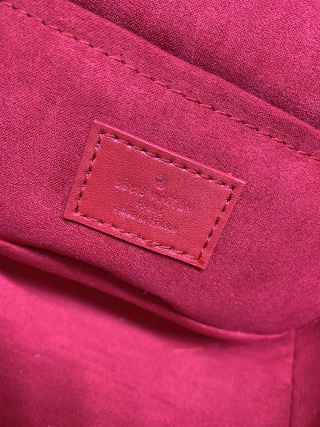 Louis Vuitton Nice Mini Monogram Canvas Red 20Cm M46766 - Image 4