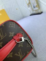 Louis Vuitton Nice Mini Monogram Canvas Red 20Cm M46766 - Image 5