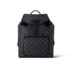 Louis Vuitton Montsouris Backpack Black 40Cm M46683