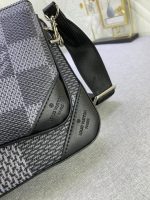 Louis Vuitton Trio Messenger Bag Damier Canvas Black 25Cm N50017 - Image 6