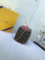 Louis Vuitton Nice Mini Monogram Canvas Red 20Cm M46766 - Image 7