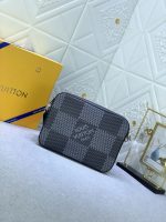 Louis Vuitton Trio Messenger Bag Damier Canvas Black 25Cm N50017 - Image 9