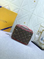 Louis Vuitton Nice Mini Monogram Canvas Red 20Cm M46766 - Image 9