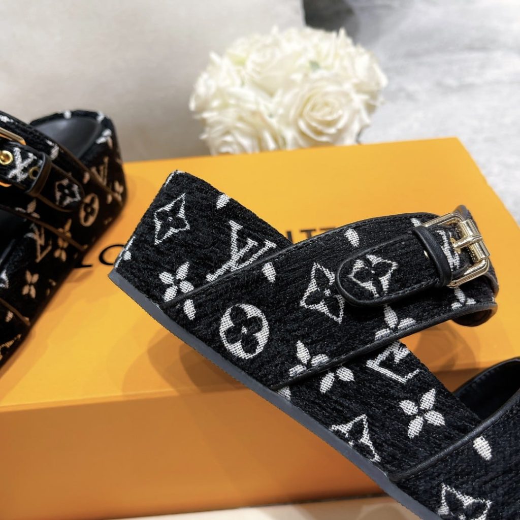 Louis Vuitton Mule Jumbo Flatform Black 1A94Uw - Image 10