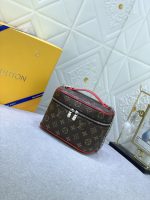 Louis Vuitton Nice Mini Monogram Canvas Red 20Cm M46766 - Image 11