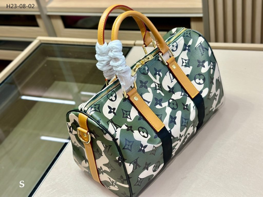 Louis Vuitton X Takashi Murakami Green Monogramouflage Coated Canvas Speedy 35Cm - Image 5