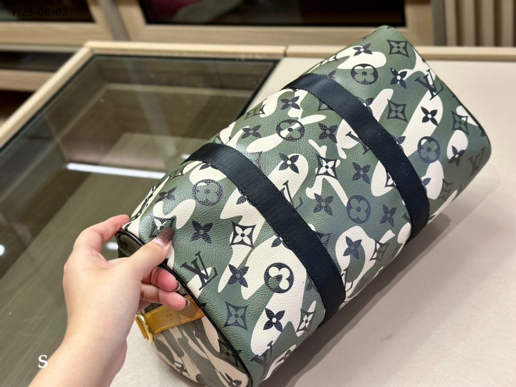 Louis Vuitton X Takashi Murakami Green Monogramouflage Coated Canvas Speedy 35Cm - Image 8