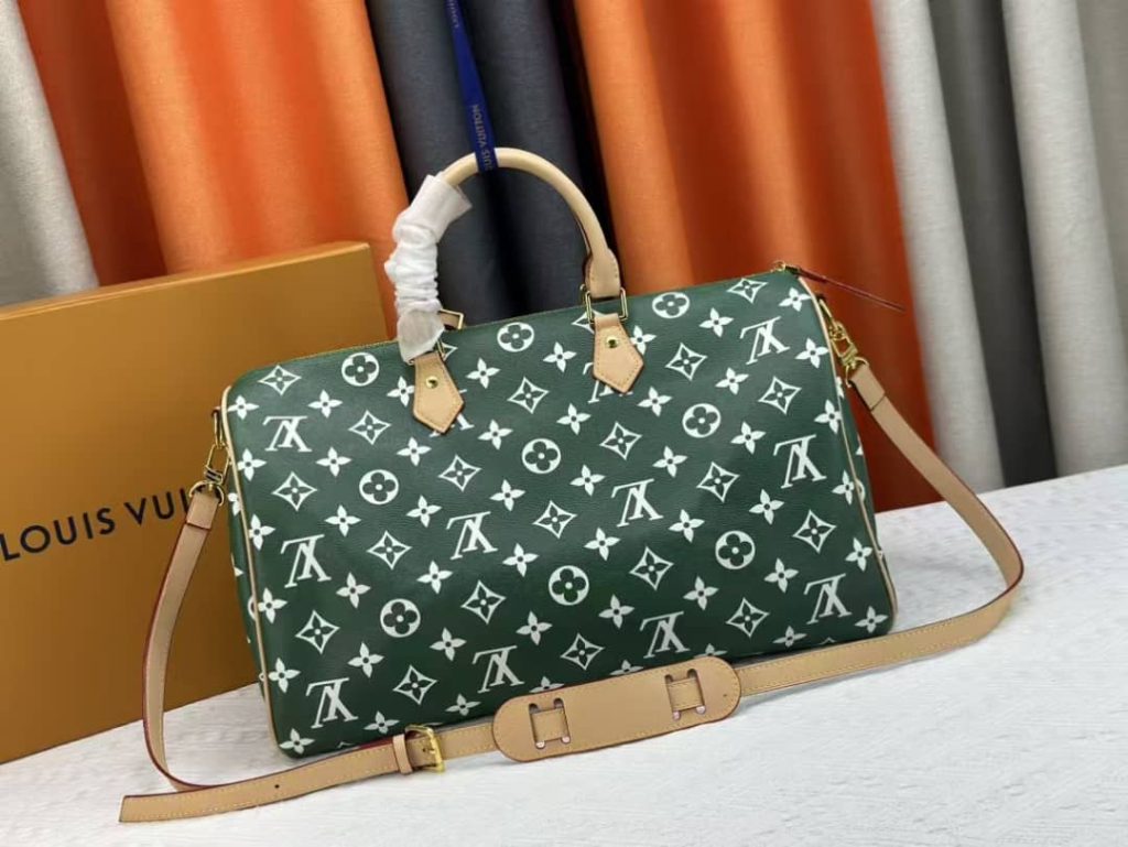 Louis Vuitton Speedy P9 Bandoulière 40 Green 40 Cm M24417 - Image 6
