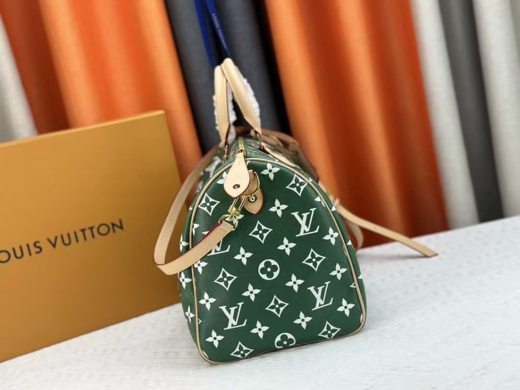 Louis Vuitton Speedy P9 Bandoulière 40 Green 40 Cm M24417 - Image 5