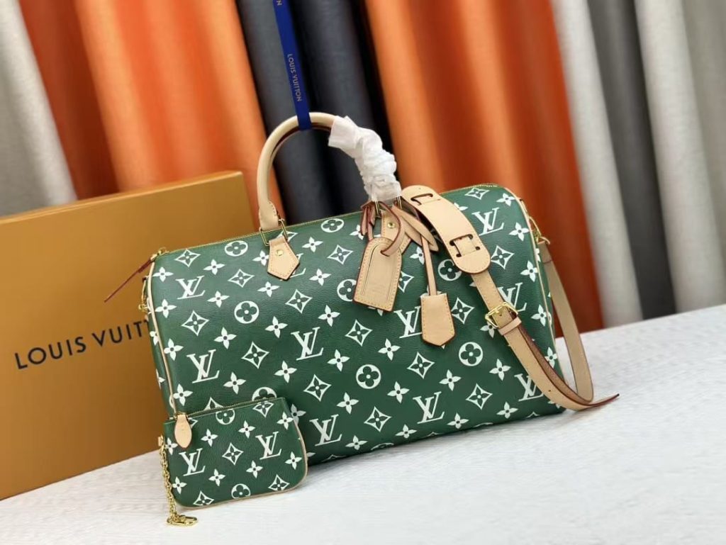 Louis Vuitton Speedy P9 Bandoulière 40 Green 40 Cm M24417 - Image 3