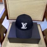 Louis Vuitton Lv Signature Baseball Cap Black M7319l - Image 5