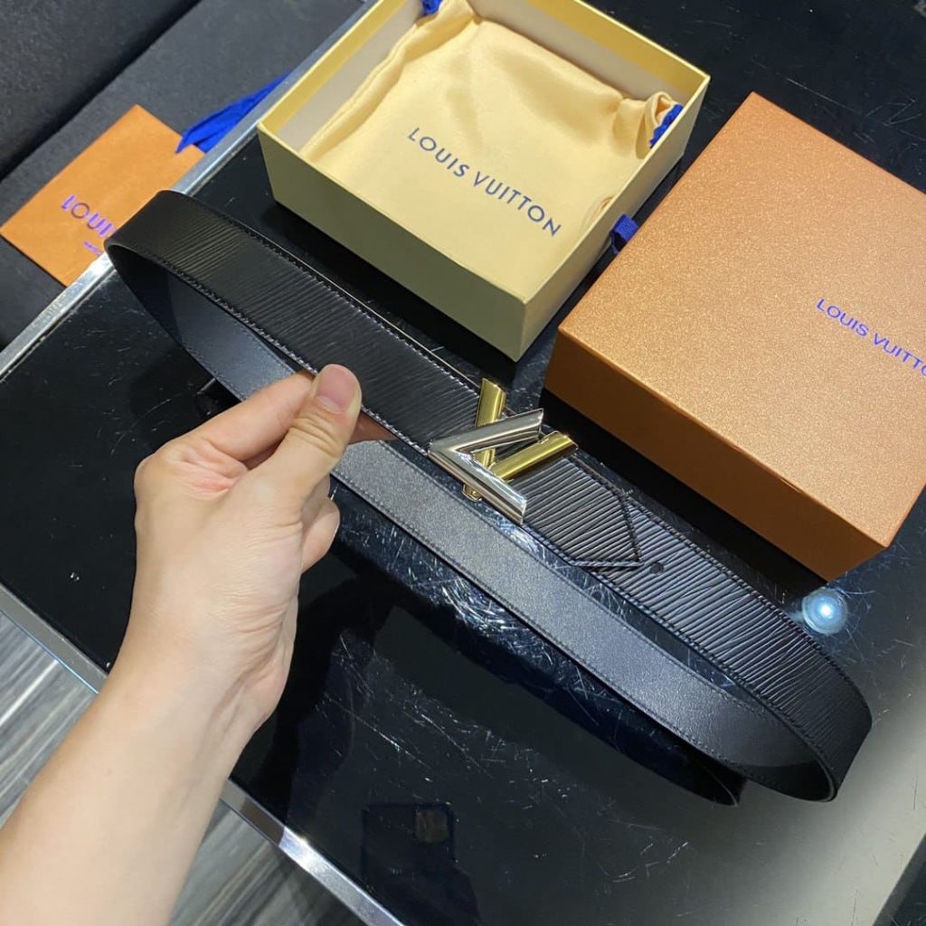 Louis Vuitton Twist Belt Black M9360u - Image 3