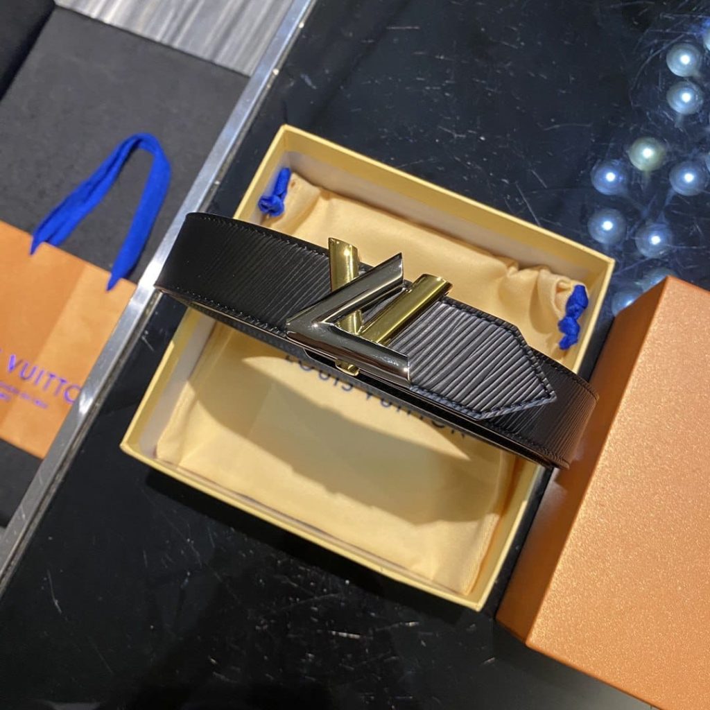 Louis Vuitton Twist Belt Black M9360u - Image 6