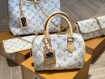 Louis Vuitton Speedy Bandoulière 20 Multicolor Beige 20Cm M24709 - Image 3
