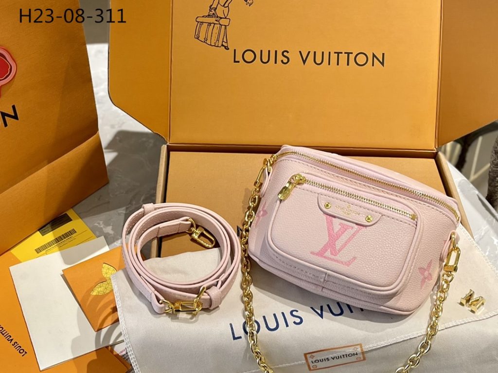 Louis Vuitton Mini Bumbag Pink 18Cm M82347 - Image 3