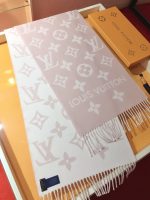 Louis Vuitton Lv Monogram Essential Scarf Pink Beige M77854 - Image 4