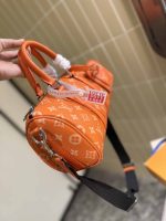 Louis Vuitton Keepall Bandoulière 25 Tangerine 25Cm M31044 - Image 7