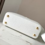 Louis Vuitton Capucines BB White And Python Trim 27cm - Image 6