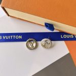 Louis Vuitton Louise By Night Earrings Gold M00757 - Image 4