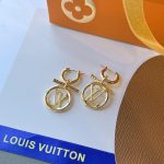 Louis Vuitton Lv Baby Louise Earrings Golgold M00613 - Image 4