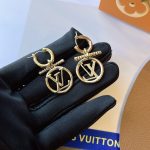 Louis Vuitton Lv Baby Louise Earrings Golgold M00613 - Image 3