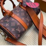LOUIS VUITTON KEEPALL BANDOULIÈRE 25 MONOGRAM OTHER CANVAS BROWN 25CM M11542 - Image 4
