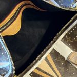 Louis Vuitton Keepall Bandoulière Monogram Canvas Brown And Yellow 45cm - Image 9