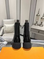 Louis Vuitton Citizen Flat Ranger Boot Leather Black - Image 4