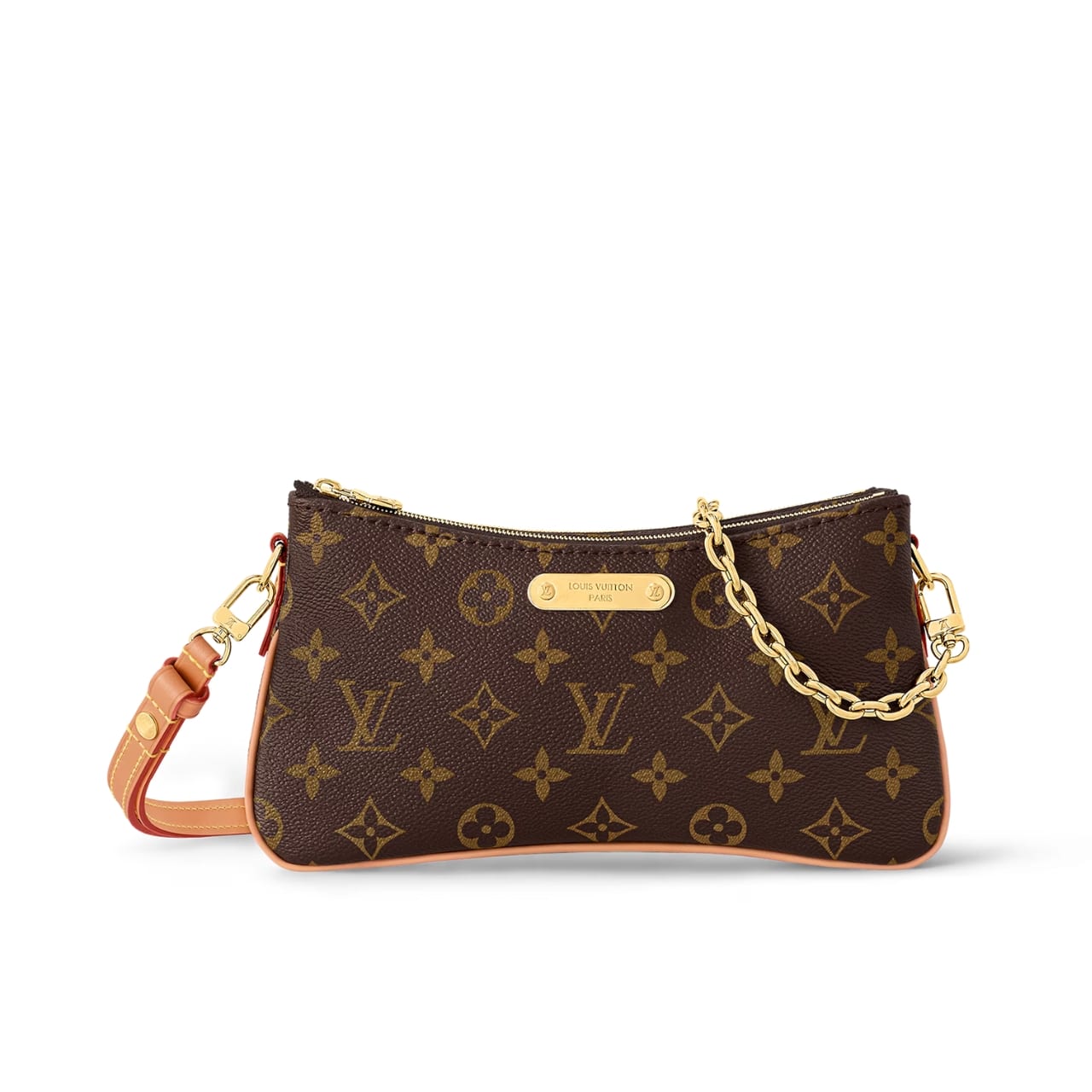 LVN-1.jpg Louis Vuitton Liv Pochette Monogram Canvas 24Cm M83008 - Image 1