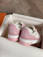 Louis Vuitton Lv Trainer Sneaker Pink Rose 1Aboek - Image 6