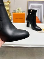 Louis Vuitton Silhouette Ankle Boot Black 1Abp9J - Image 3