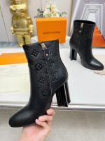 Louis Vuitton Silhouette Ankle Boot Black 1Abp9J - Image 4