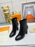 Louis Vuitton Silhouette Ankle Boot Black 1Abp9J - Image 8