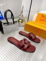 Louis Vuitton Lv Isola Flat Mule Red 1Abp2W - Image 5