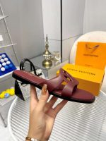 Louis Vuitton Lv Isola Flat Mule Red 1Abp2W - Image 4