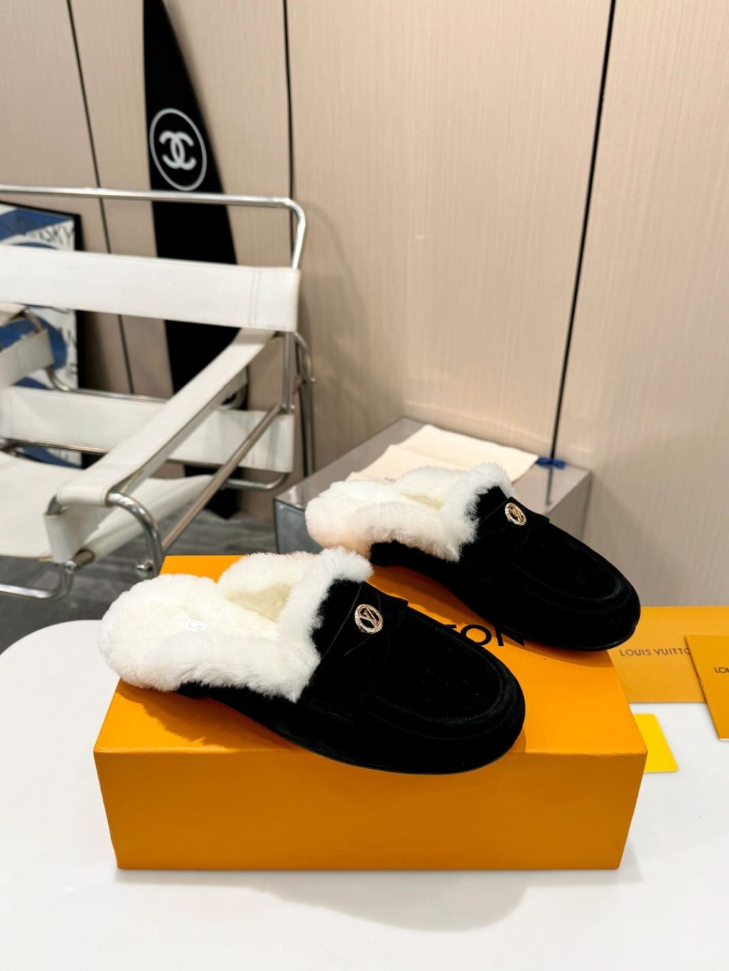 Louis Vuitton Soho Open Back Loafer Black 1Adc8Y - Image 3