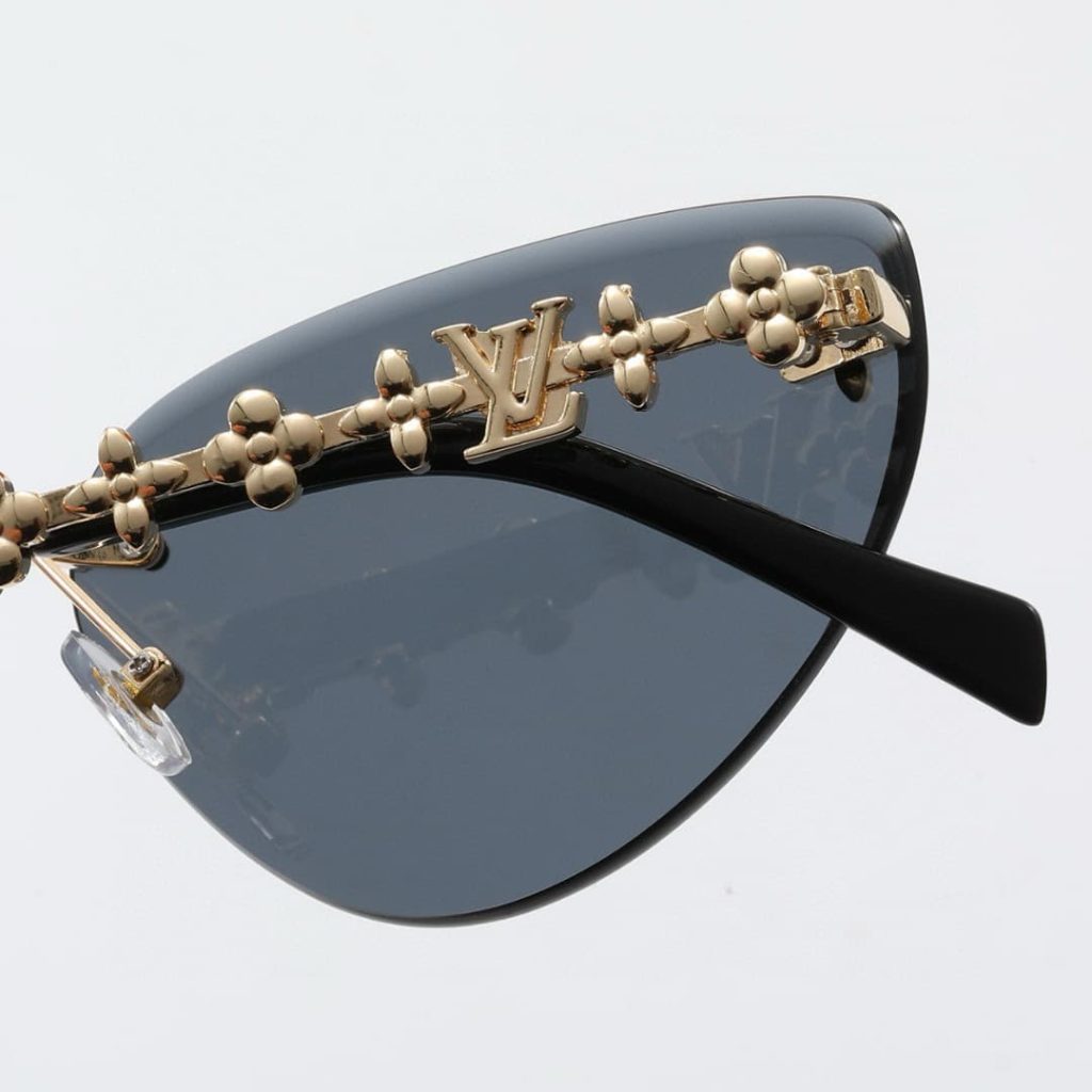 Louis Vuitton Lv Bloom Cat Eye Glasses Black Z2138u - Image 4