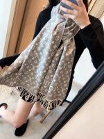 Louis Vuitton Echarpe Game On Scarf Grey M77641 - Image 4