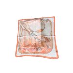 Louis Vuitton Straps Square Scarf Orange