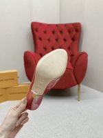 Louis Vuitton Super Mule Sandals Red 1acj4m - Image 3