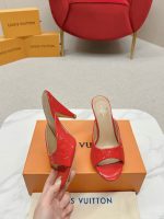 Louis Vuitton Super Mule Sandals Red 1acj4m - Image 8