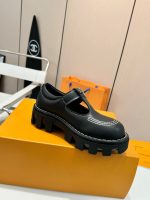 Louis Vuitton Lv Checker Mary Jane Black 1Acnow - Image 3