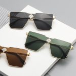 Louis Vuitton Cyclone Metal Sunglasses Gold Hardware In Tea - Image 6