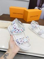 Louis Vuitton X Murakami Lv Sunset Flat Comfort Sandal White 1agxeq - Image 8