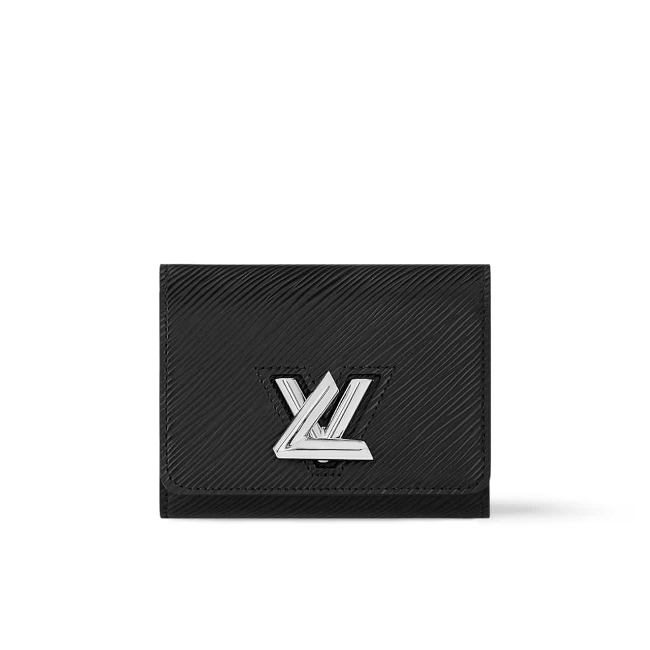 LVW-17.jpg Louis Vuitton Twist Compact Wallet Black 12Cm M64414 - Image 1