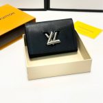 Louis Vuitton Twist Compact Wallet Black 12Cm M64414 - Image 3